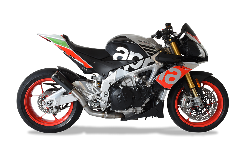 HP Corse Exhaust GP07 Satin Aprilia Tuono V4 2017-2018