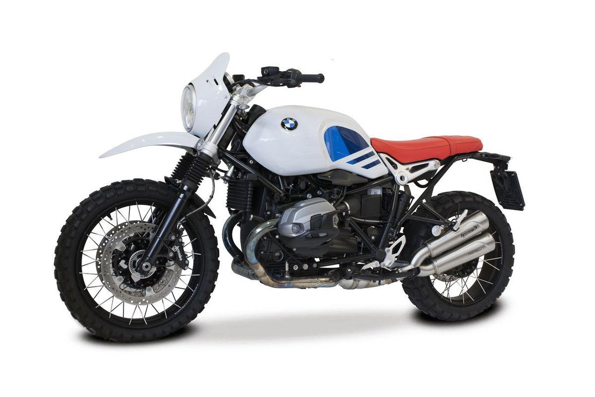 HP Corse Hydroform RS 300 dual slip-on exhaust Satin finish BMW R Nine T Pure (2017-2020)