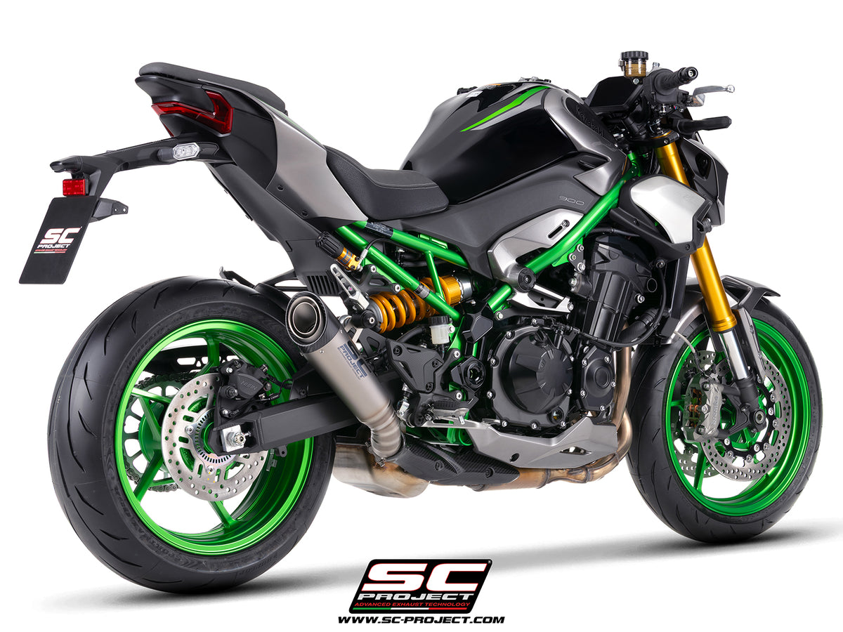 Escape slip-on SC-Project S1 Titanio Kawasaki Z900 (2025+)