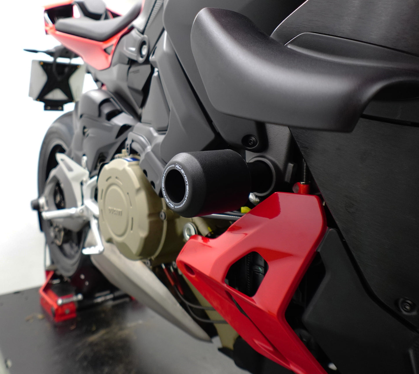 Valblokken set Evotech - Ducati Streetfighter V4 (2025+)