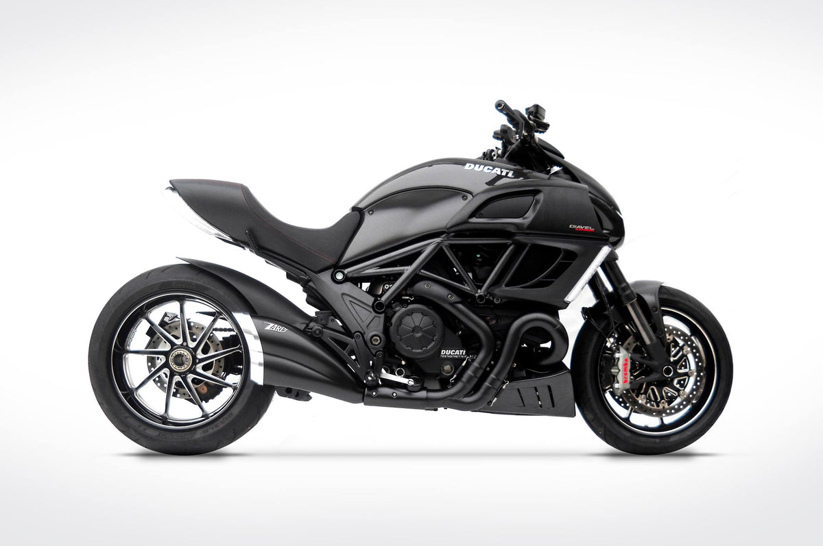 Zard slip-on 2-1 avgaser för Ducati Diavel (2011-2018)