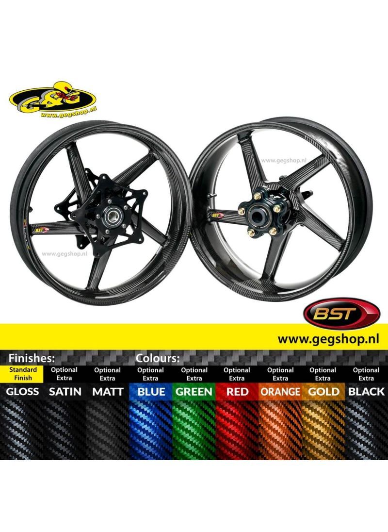 BST Torque TEK 3.5x21" carbon voorvelg voor Harley Davidson FXDB Street Bob Twin Cam 96 (2008-2016)