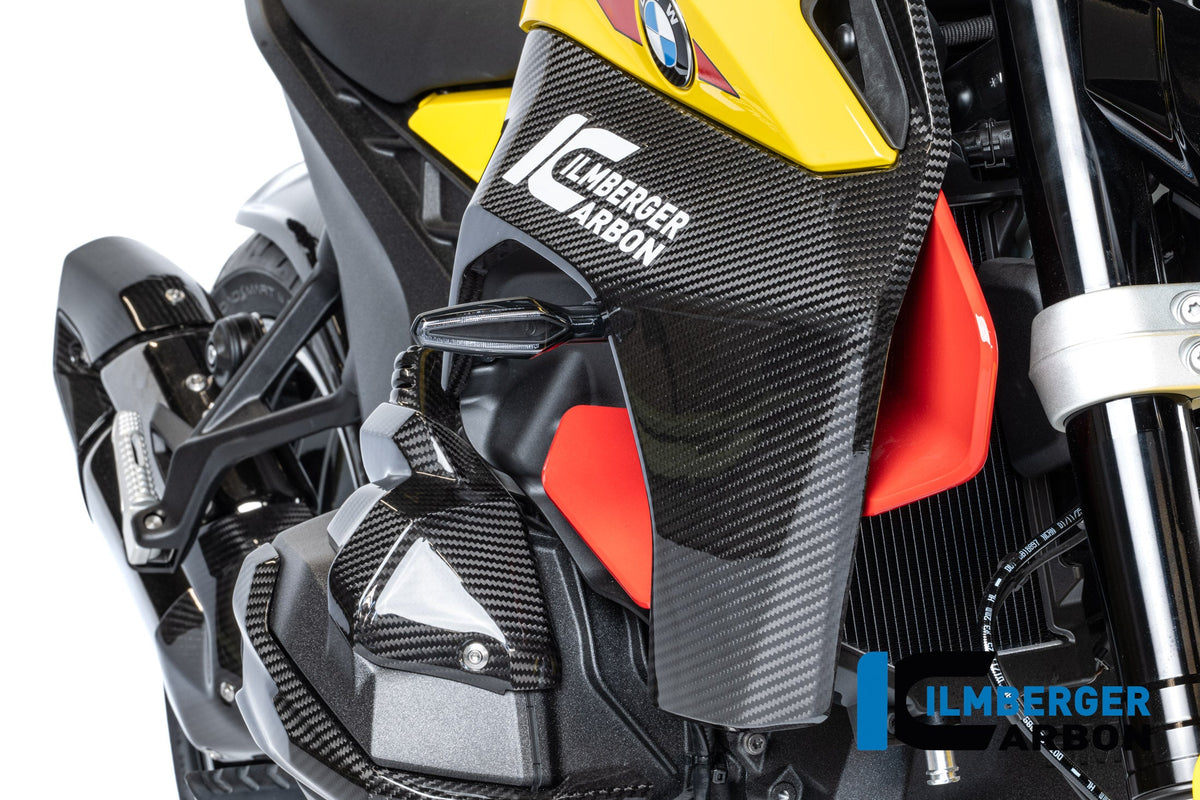 Brandstofinjector-afdekking rechts carbon hoogglans BMW R1300R Option 719 Kilauea (2025+)