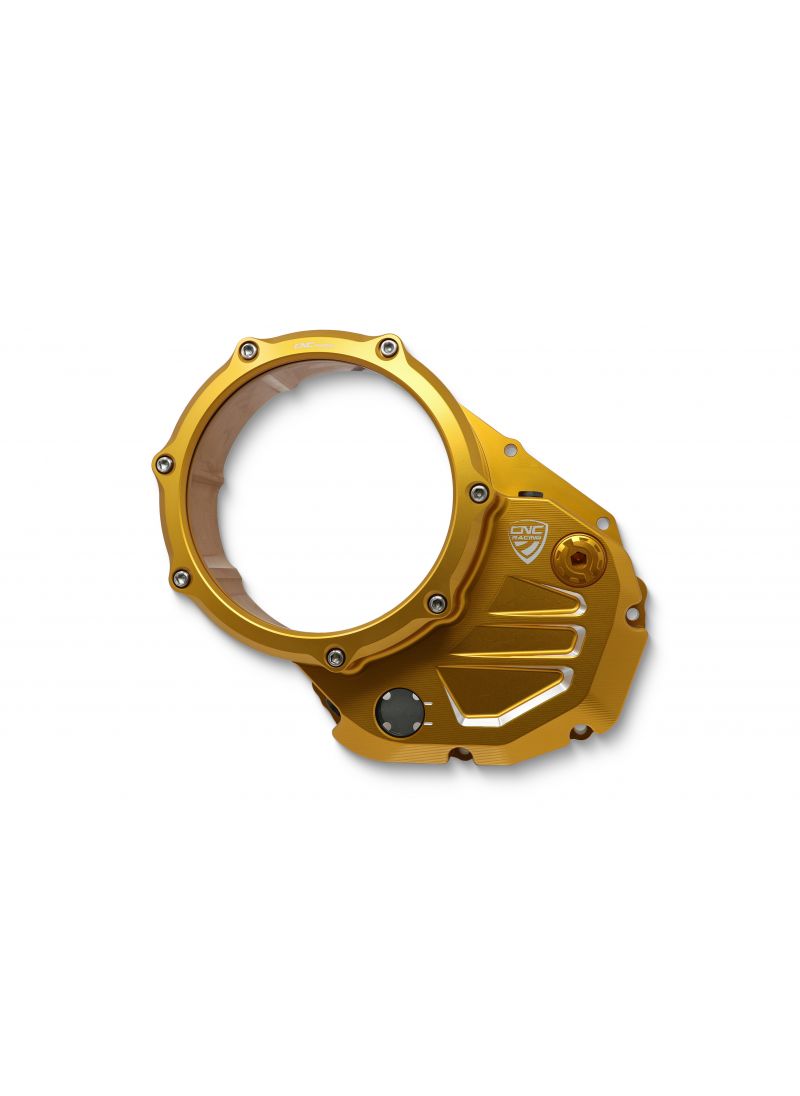 Clear Clutch Cover Ducati Gold-Gold-Ducati Multistradada 1200 Enduro Pro (2017-2018)