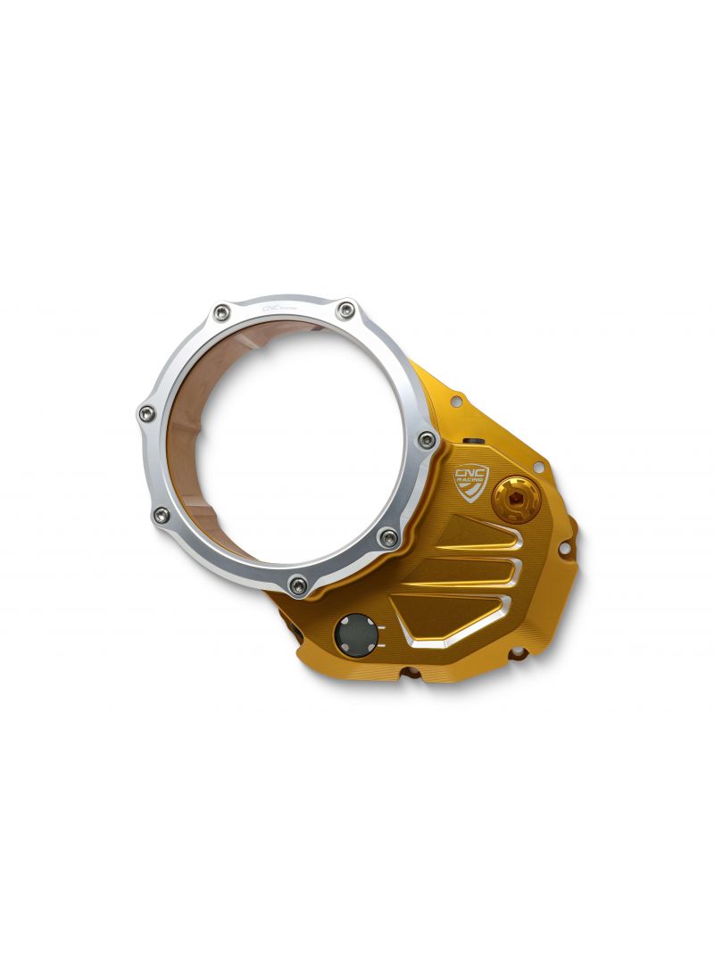 Clutch Cover Bicolore Monster 937 / DesertX - Gold -Silver Ducati DesertX Rally (2024+)