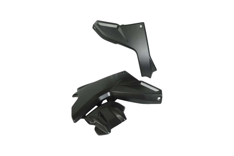 Lightech Carbon Panels under the tank (2 pcs.) (Glossy) Ducati Multistrada V4 S (2021+)
