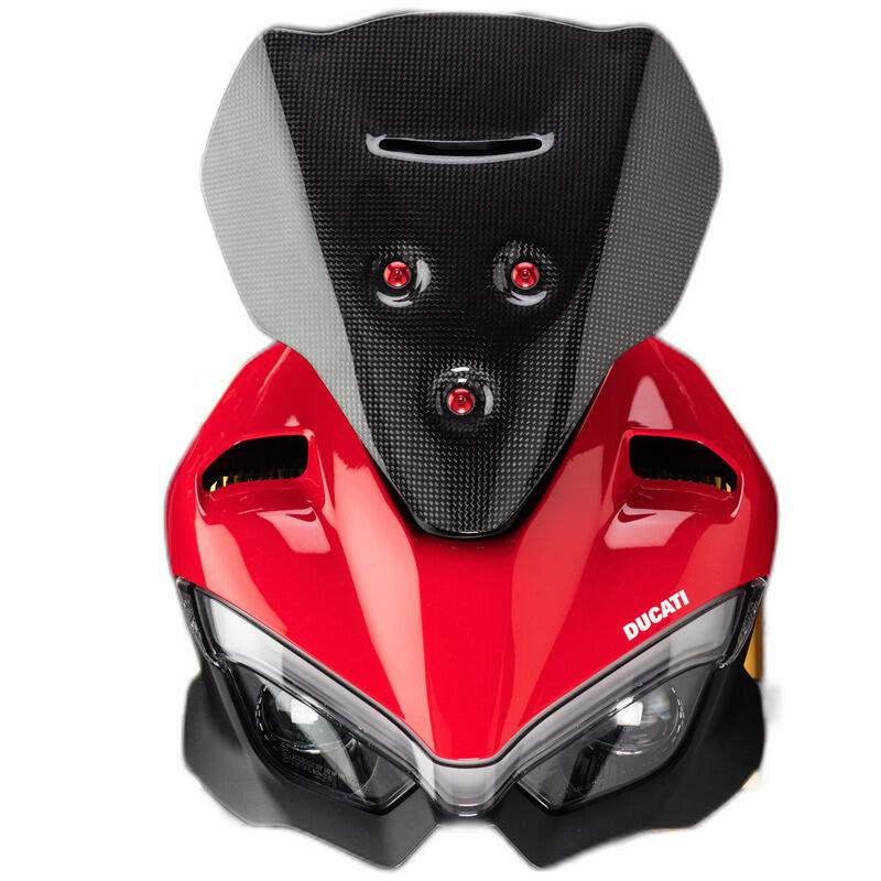 Lightech carbon windshield (glossy) Ducati Streetfighter V4 (2020+)