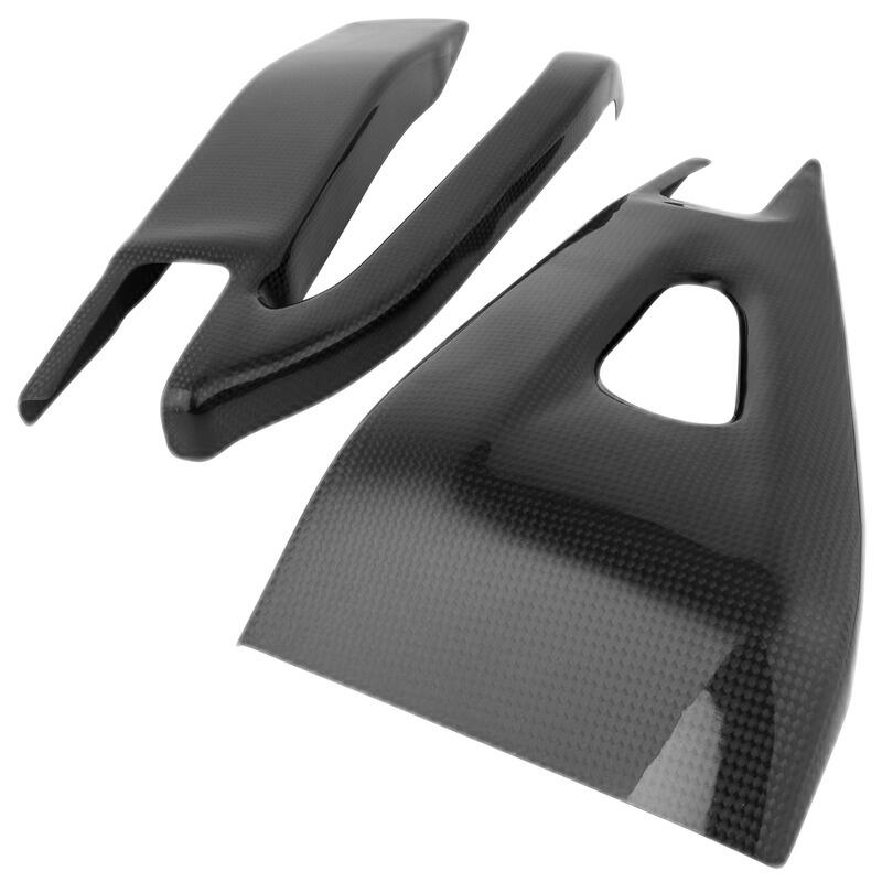 Lightech Carbon AchterBrug Protectors (2 pcs.) (Glossy) Honda CBR 600 RR (2007-2016)
