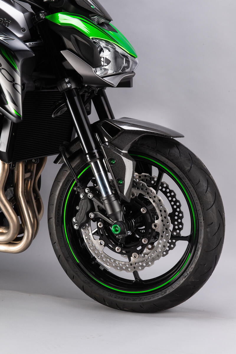 Lightech Carbon Front Fender (Glossy) Kawasaki Z900 Performance (2021+)