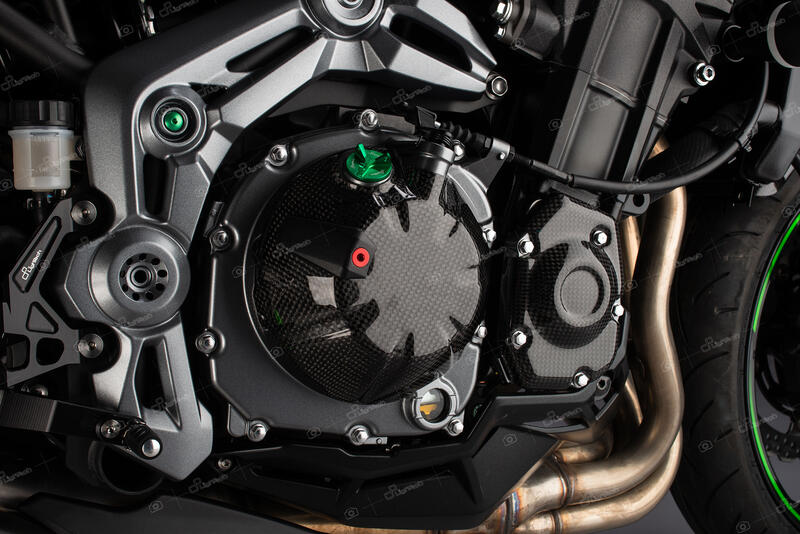 Lightech Carbon Clutch Cover (Glossy) Kawasaki Z900 Performance (2021+)