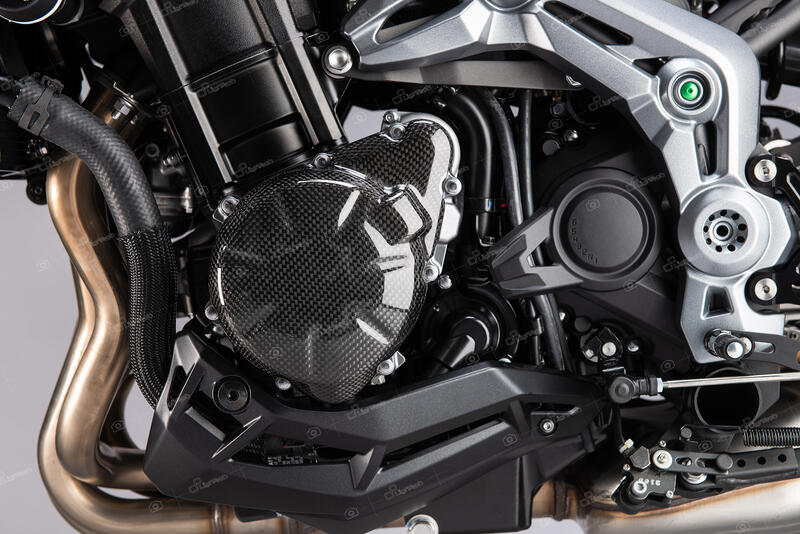 Lightech Carbon Dynamo cover (Glossy) Kawasaki Z900 Performance (2021+)