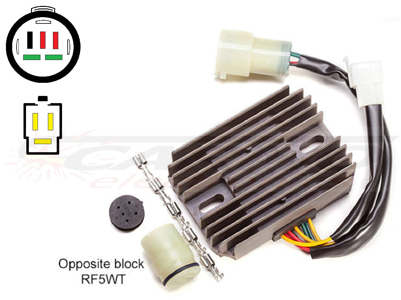 Improved voltage regulator Mosfet XRV750 Africa Twin RD04 Carmo