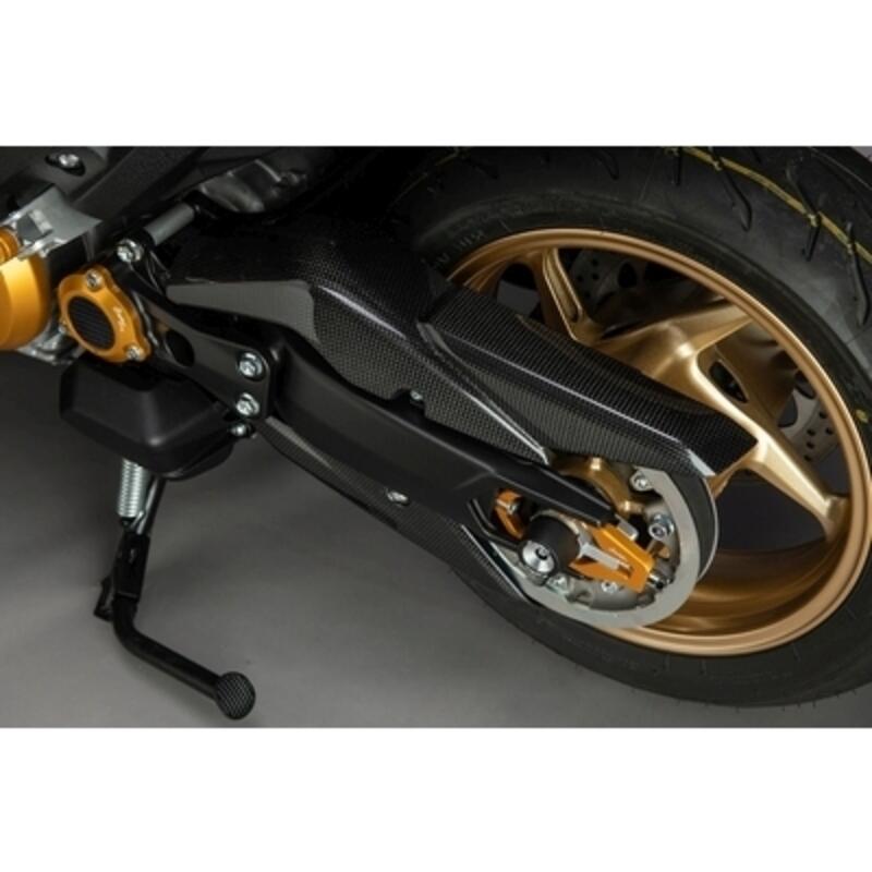Lightech Carbon upper distribution belt Cover (Mat) Yamaha T-Max 560 (2020+)