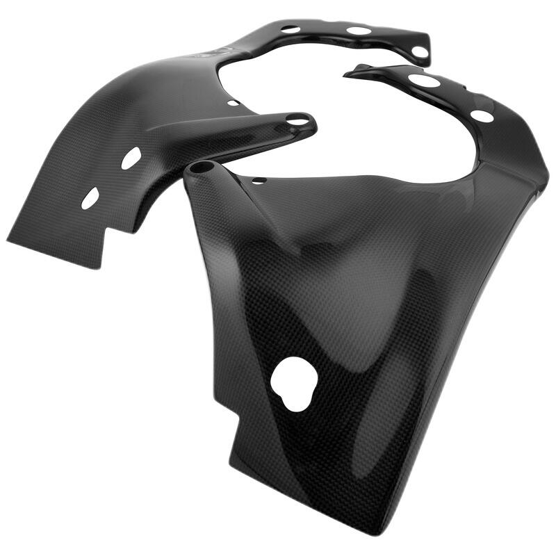 Lightech Carbon Frame Protectors (Glossy) Yamaha R1 (2015+)