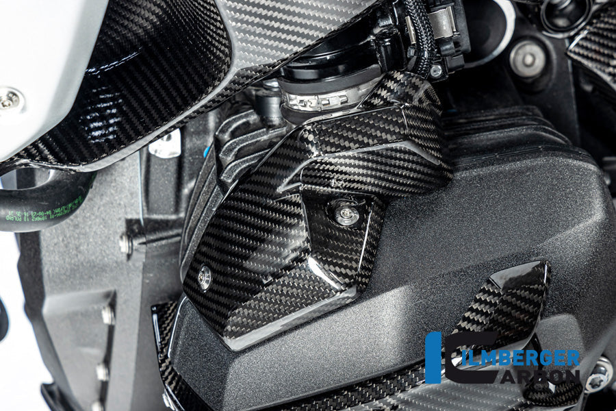 Injector Cover links glanzend carbon BMW R1300GS Adventure Trophy 2024+