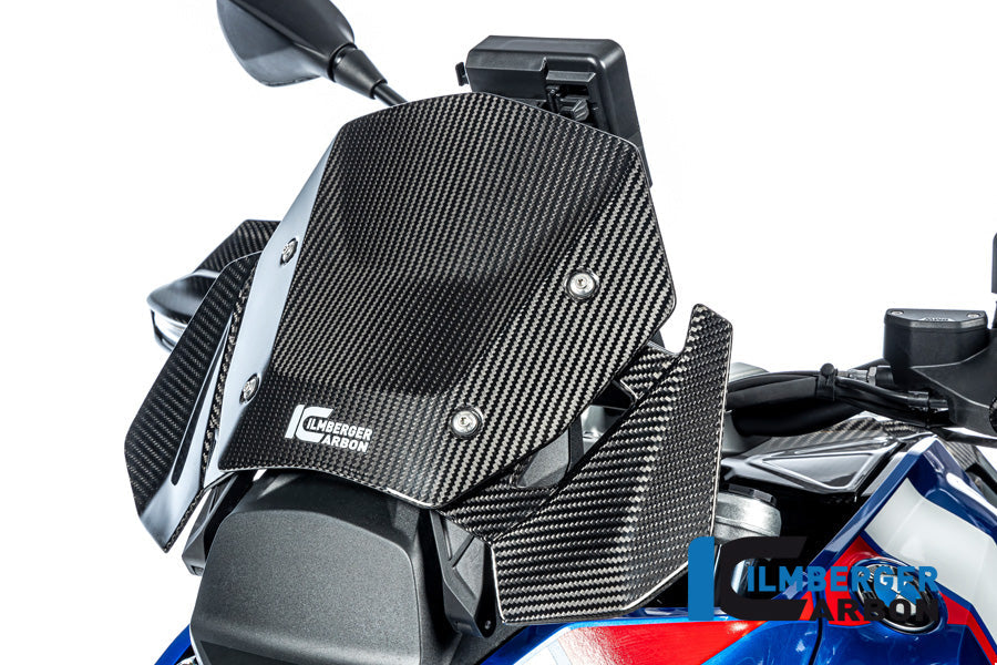 Windbeschermer links glanzend carbon BMW R1300GS Adventure Trophy 2024+