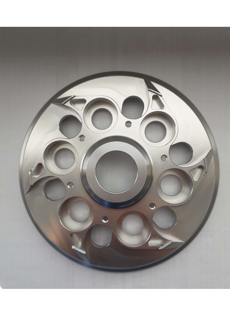 EVR basisplaat voor geventileerde drukplaat - Zilver Ducati 998S (2002-2003)