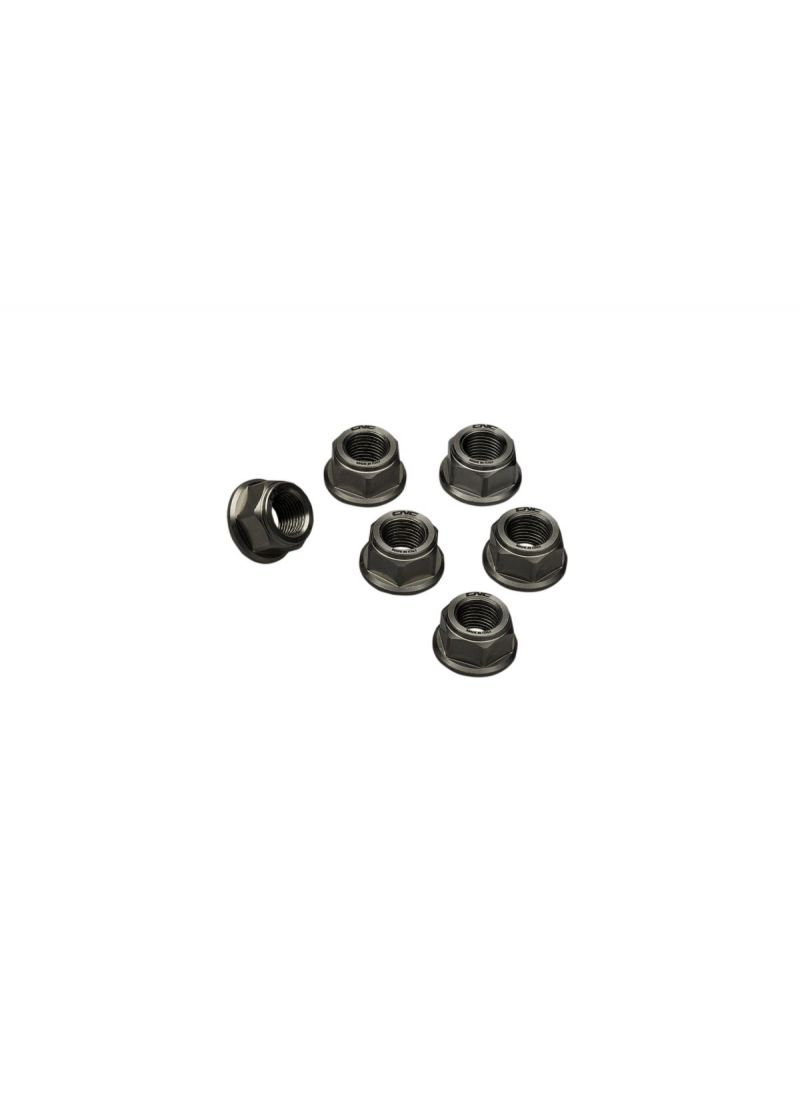 Titanium Heckradkettenrad Flanschmutter Set Ducati M8x1.25 - CNC Racing Ducati Panigale V4 (2018-2020)