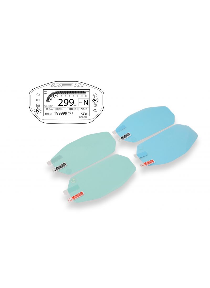 Dashboard Protector Kit (4 st) Panigale V2 Streetfighter V2 - CNC Racing Ducati Streetfighter V2 (2022+)