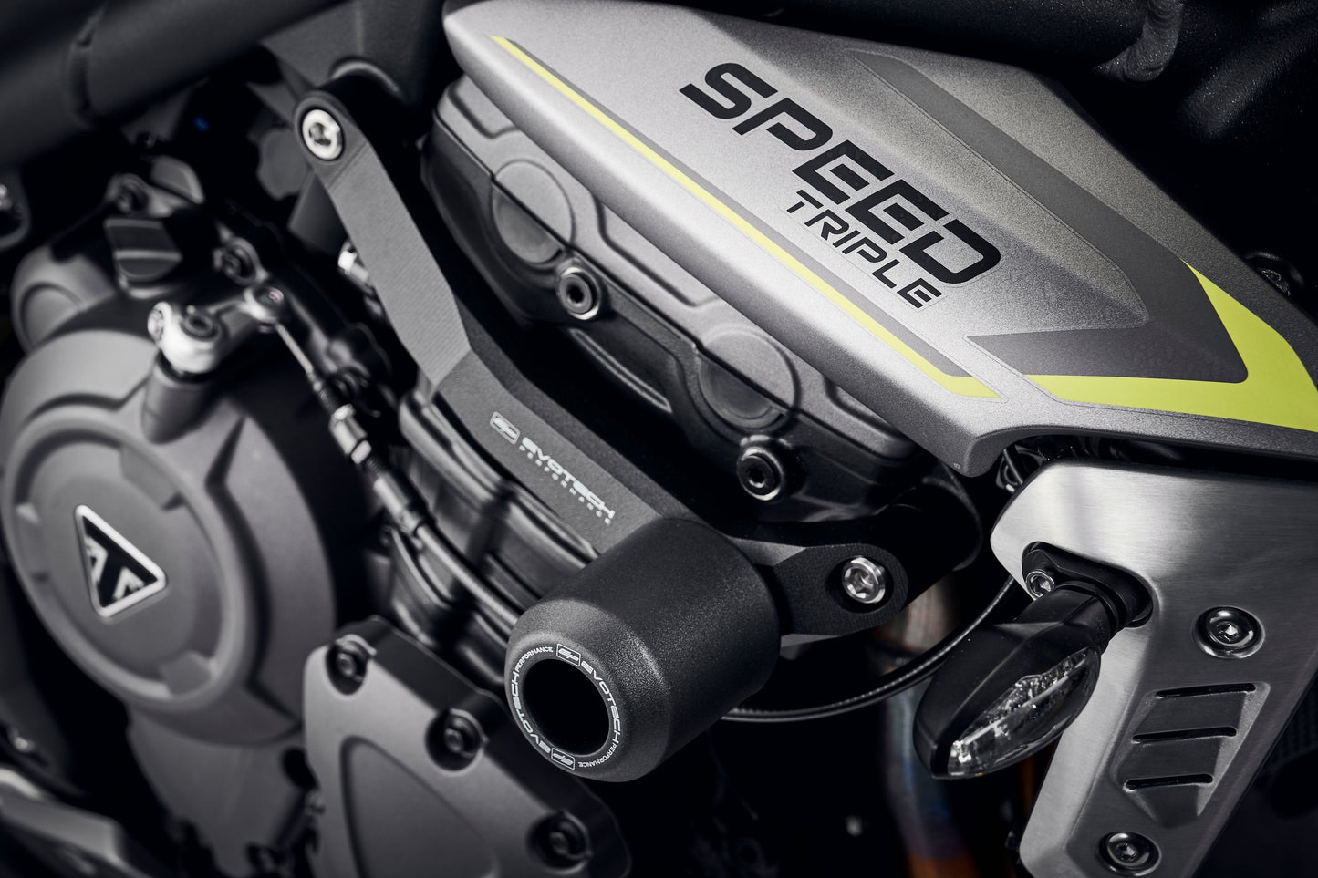 Valblokken set Evotech - Triumph Speed Triple 1200 RX (2025+)