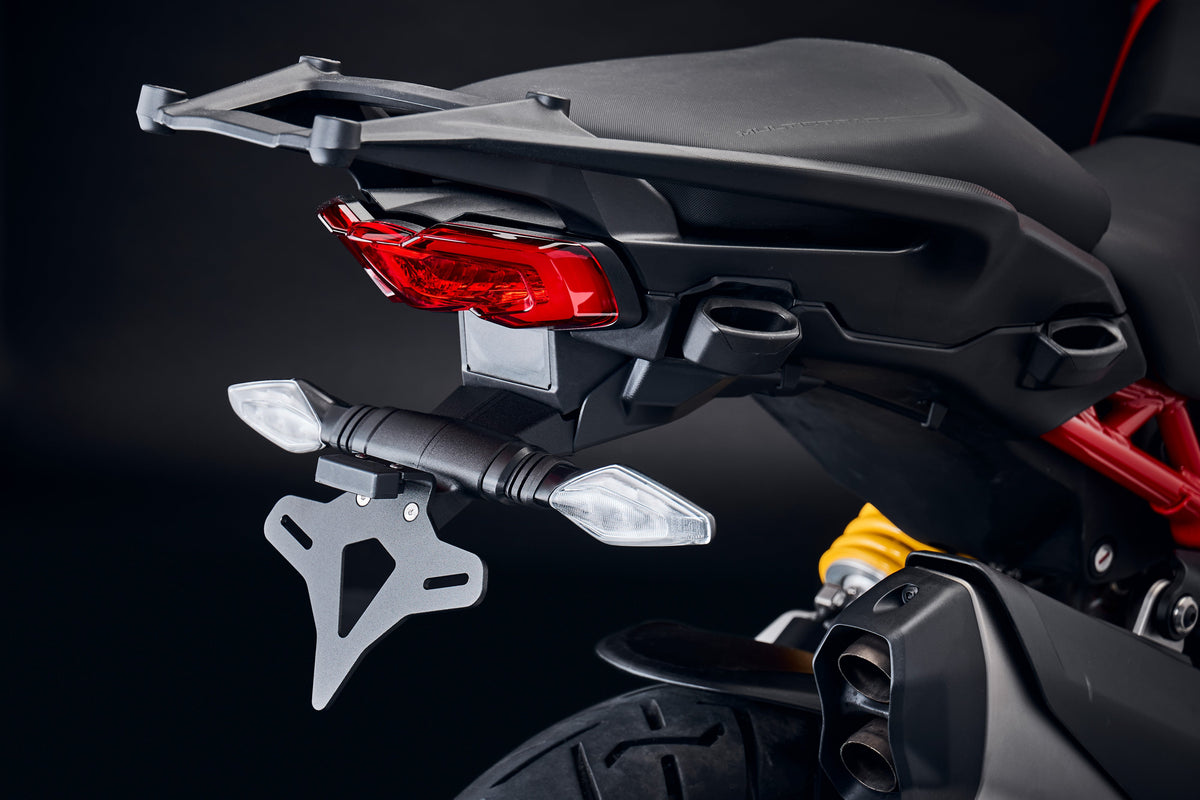 Evotech Ducati Multistrada V4 S Grand Tour license plate holder (2024+)