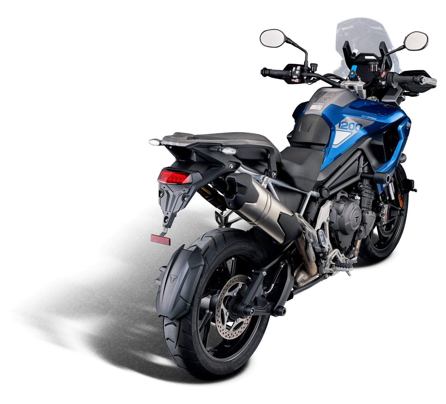 Navigatiesteun (stuurklemmontage) Evotech Performance voor Quad Lock - Triumph Tiger 1200 GT (2022+)