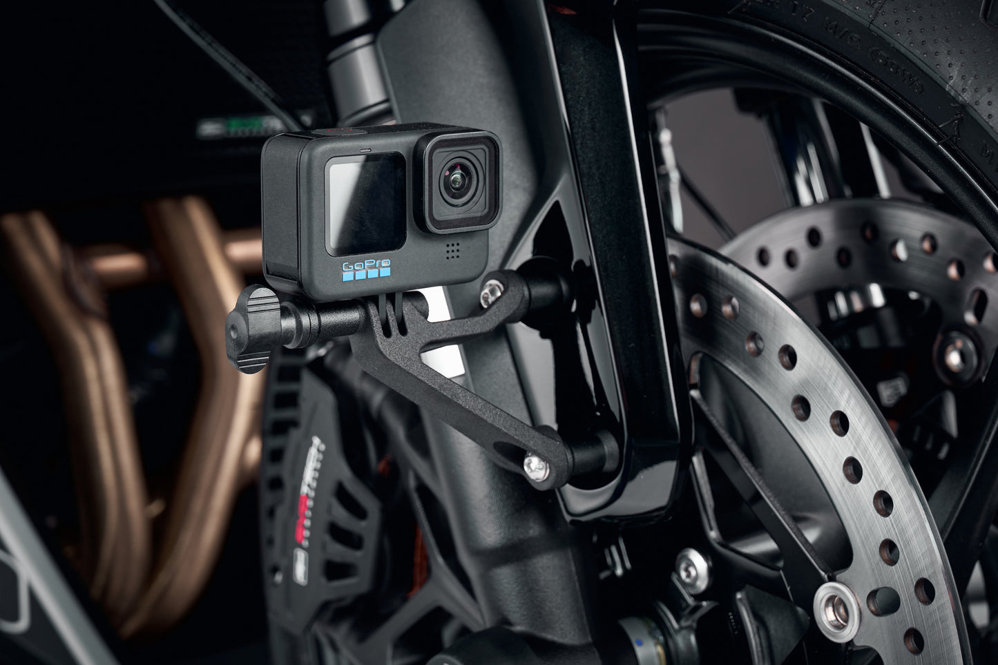 Action Camera Montagesteun (voorspatbord) Evotech - Ducati Monster V2 (2026+)