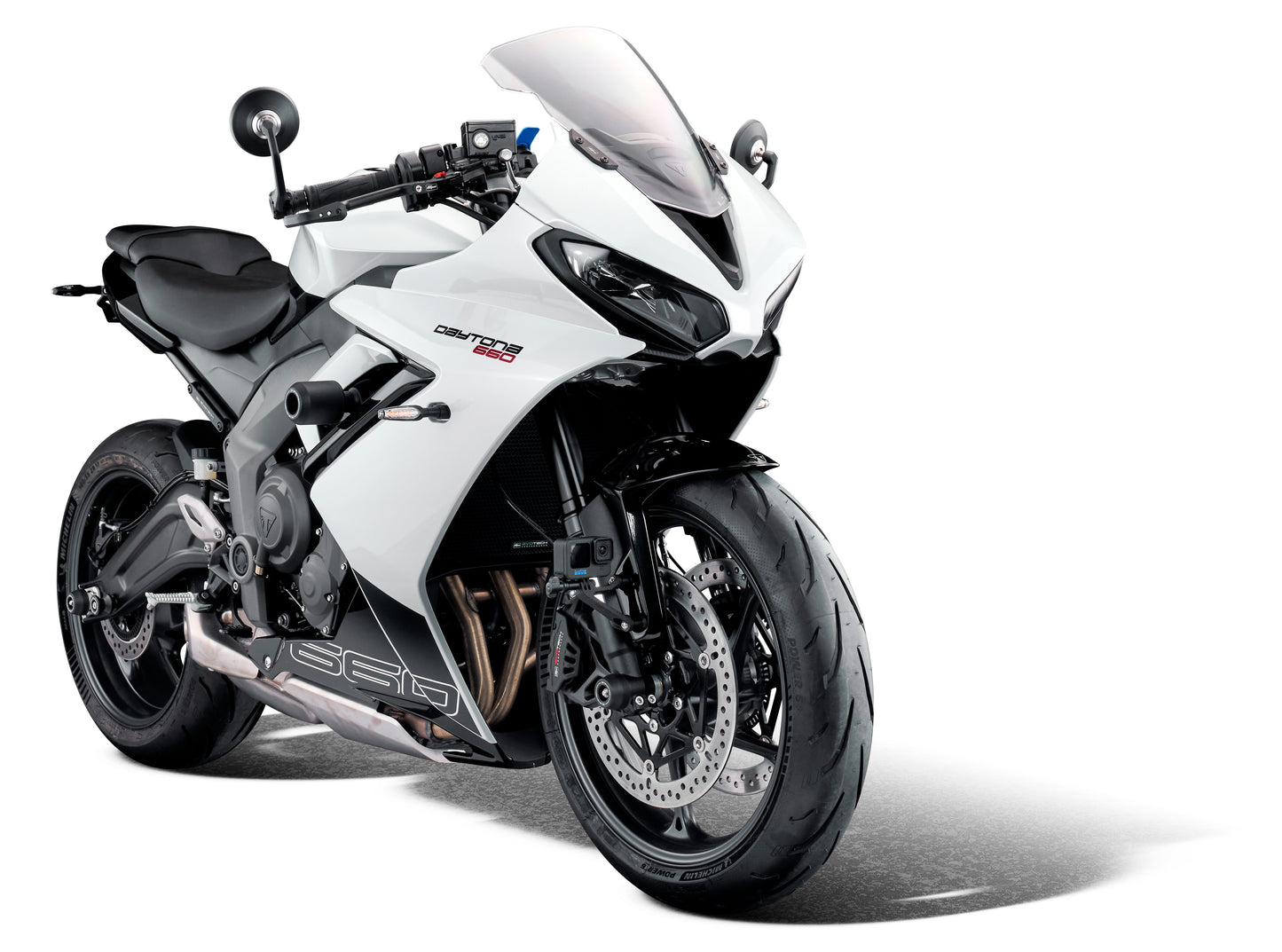 Evotech Mirror Blanking Plates - Triumph Daytona 660 (2024+)