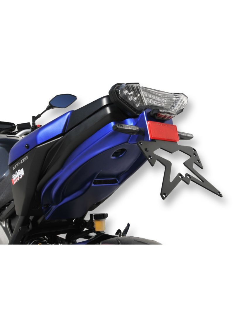 Ermax license plate holder MT09 2014-2016 Matt Race Blu