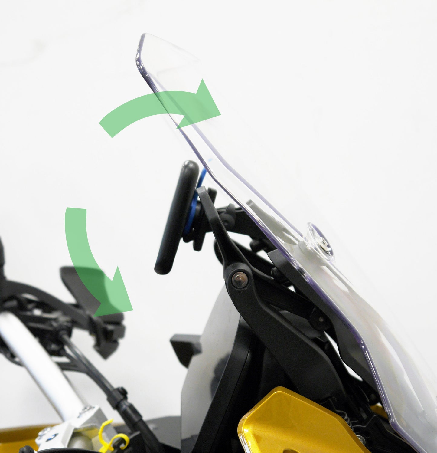 Navigatiesteun (windscherm montage) Evotech Performance voor Quad Lock - BMW F 900 XR (2020+)