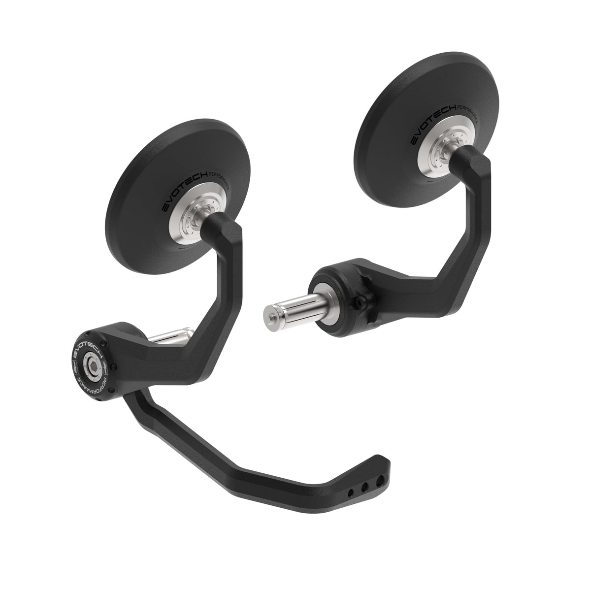 Bar End Spiegels (Retro) incl. Remhendel Beschermer Set Evotech - Ducati Hypermotard 698 Mono RVE (2024+)