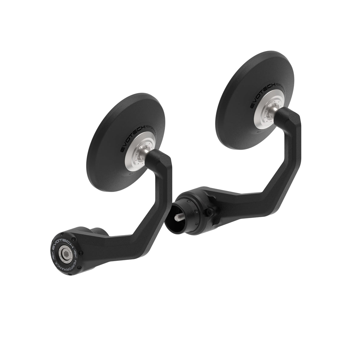 Bar-End Mirrors (Retro) Evotech - Triumph Street Triple 765 R (2023+)