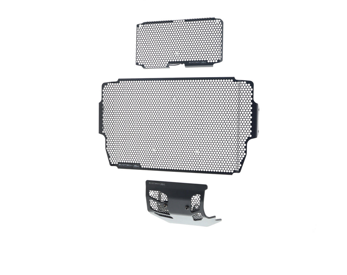 Evotech Ducati Multistrada 1200 Enduro Radiator & Oil And Motorblok Beschermer Set 2016 - 2018
