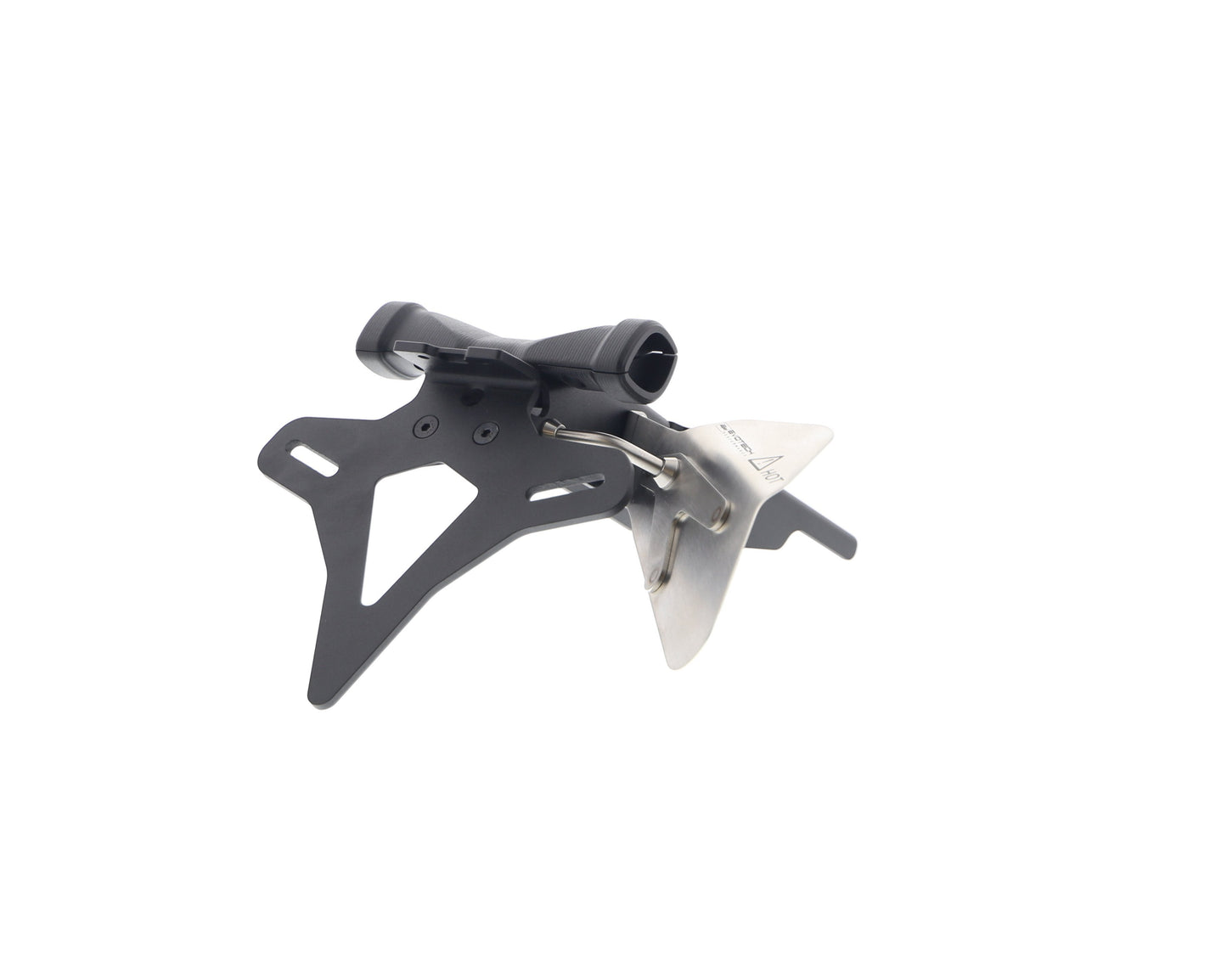 Evotech Ducati Hypermotard 950 SP Kentekenplaathouder (2019-2025) (Termignoni Single Race Exhaust Compatible)