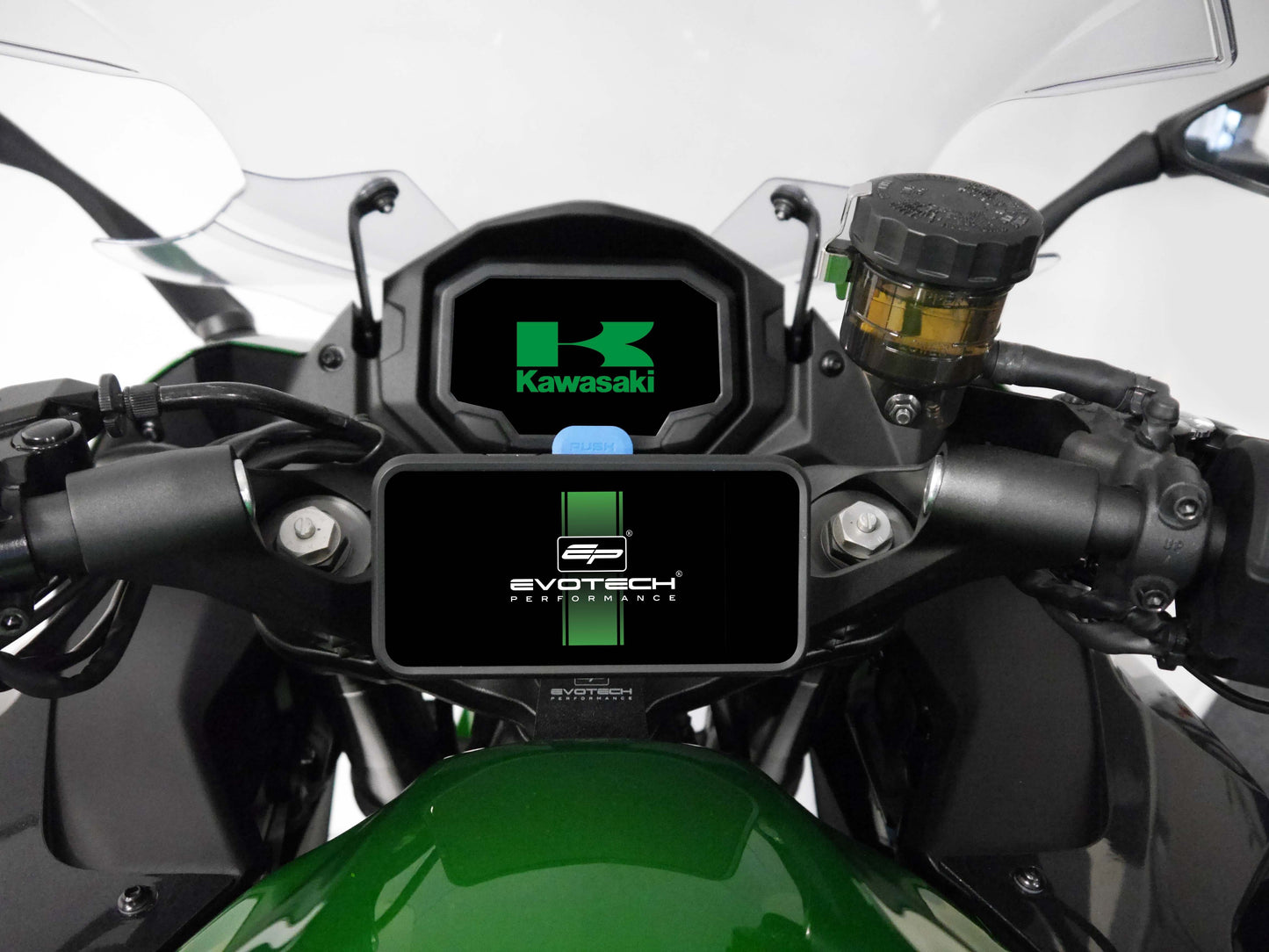 Navigatiesteun Evotech Performance voor Quad Lock - Kawasaki Ninja 1000SX (2020+)