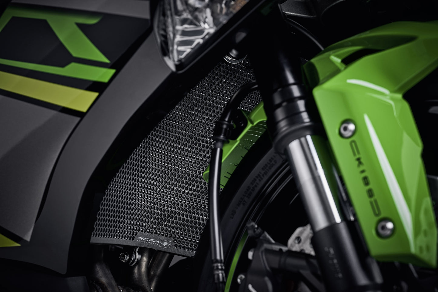 Evotech Kawasaki ZX636 Radiatorcover 2013 - 2018