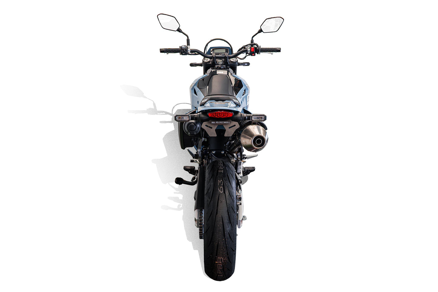 Kentekenplaathouder (Rood Achterlicht) Evotech - Suzuki DR-Z4SM (2025+)