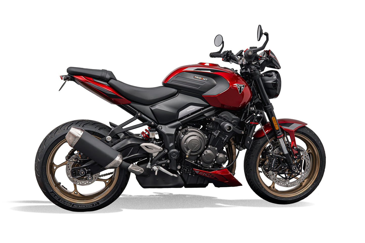 Kentekenplaathouder (Rood Achterlicht) Evotech - Triumph Trident 800 (2026+)