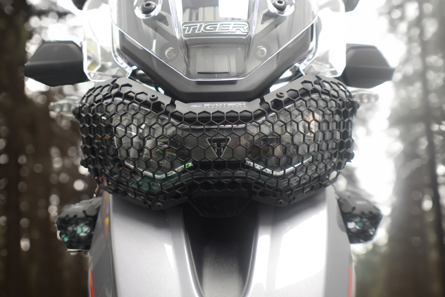 Koplamp beschermer Evotech - Triumph Tiger 900 Rally Pro (2020 - 2023)