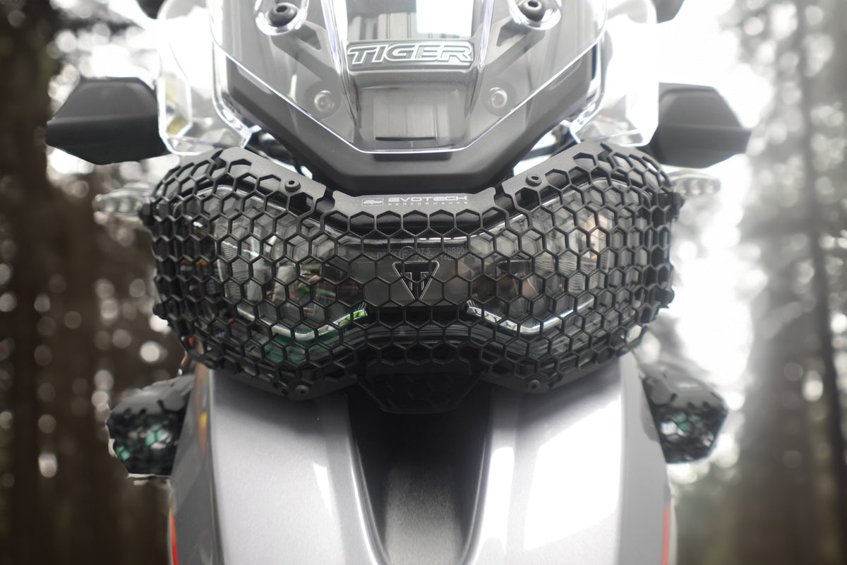 Koplamp beschermer Evotech - Triumph Tiger 900 Rally Aragon Edition (2023)