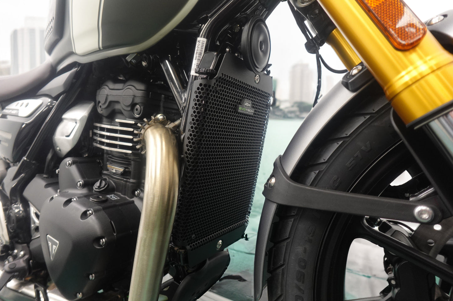 Radiatorcover Evotech - Triumph Tracker 400 (2026+)