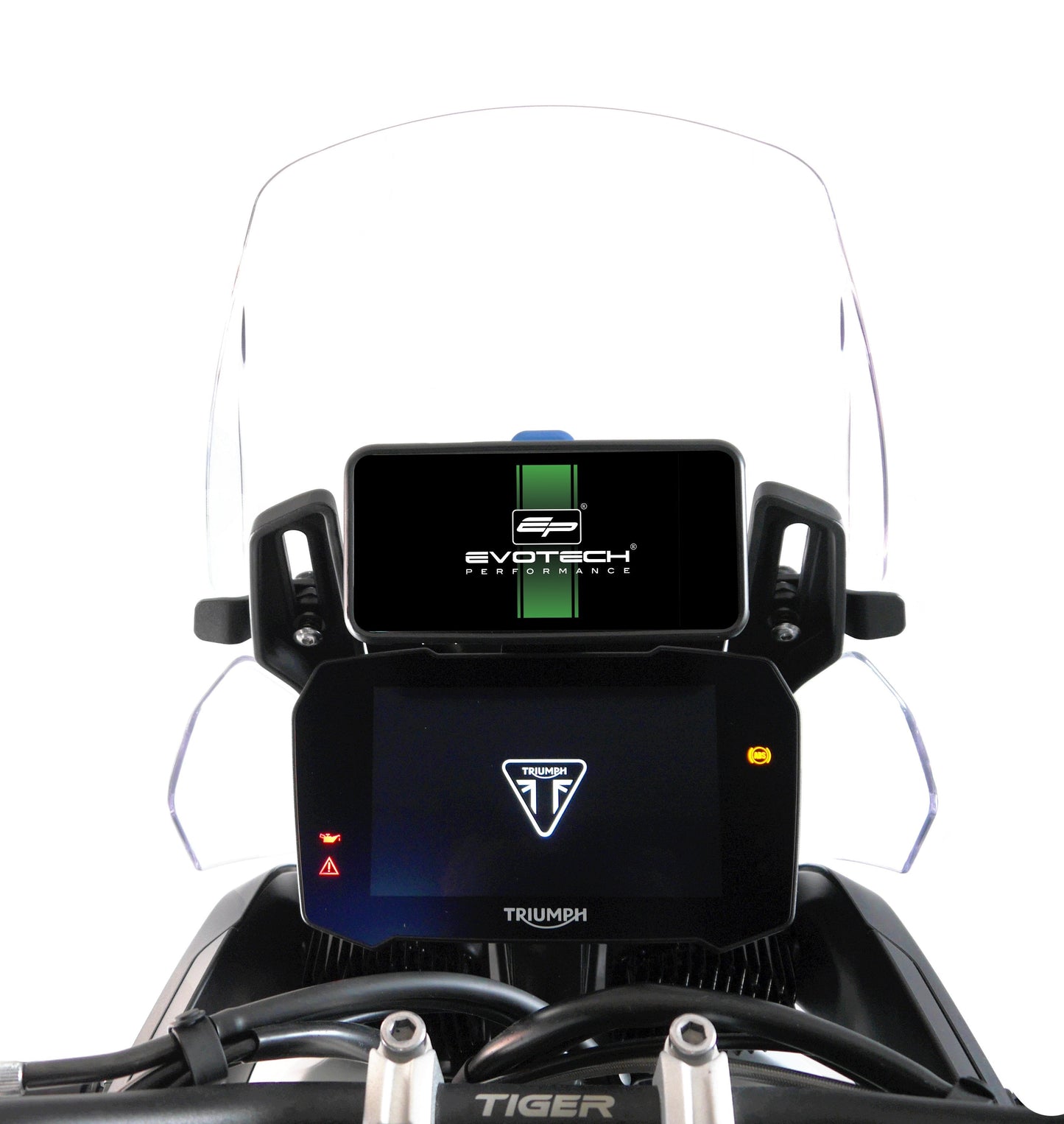 Navigatiesteun Evotech Performance voor Quad Lock - Triumph Tiger 900 Rally Pro (2020 - 2023)