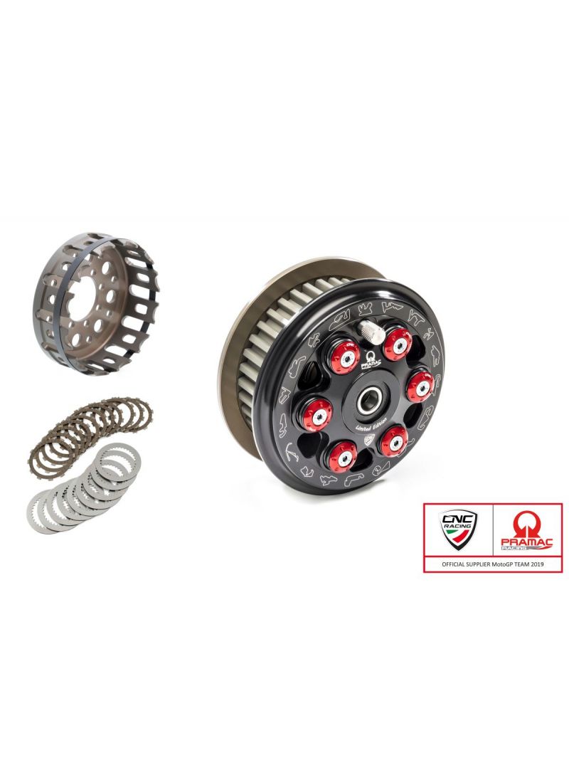 Slipper Clutch Organic Master Tech Pramac Racing Edition - 12 dientes orgánicos Ducati ST3 (2003-2007)