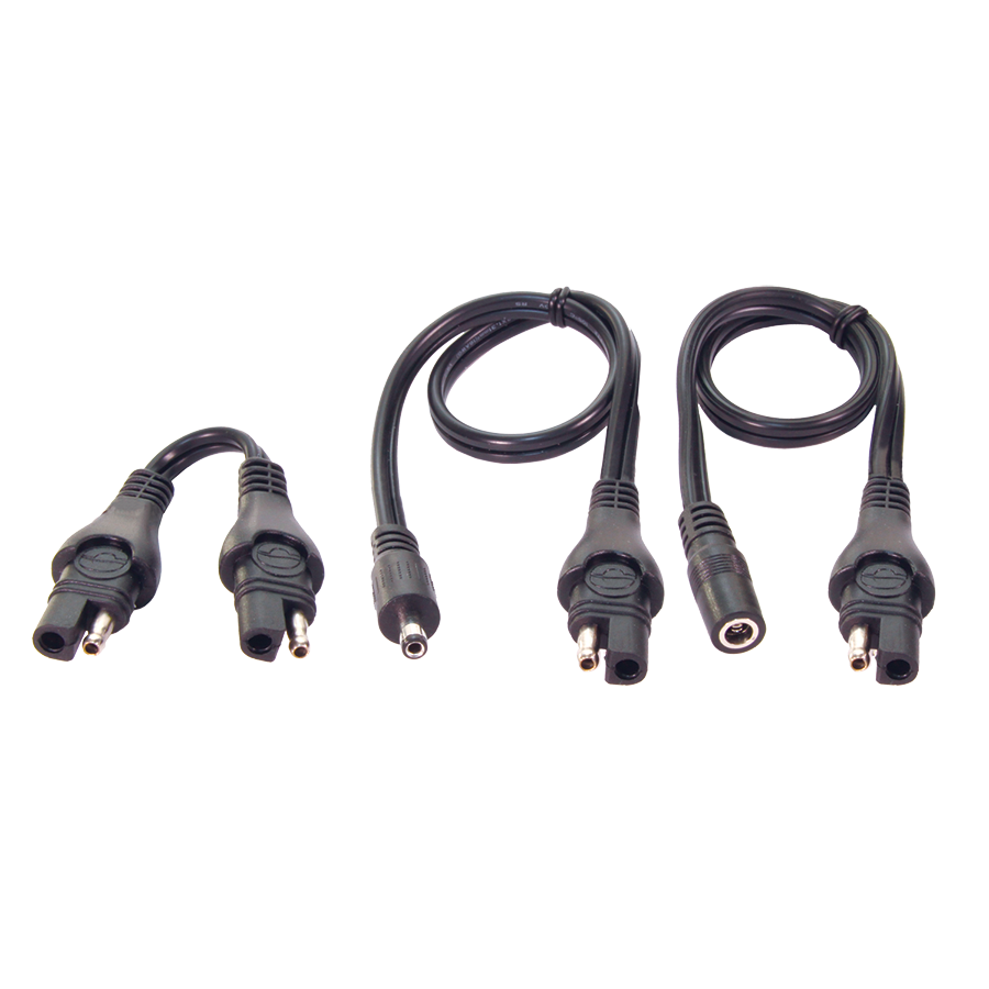 OptiMate O-67 heated gear adapterset – DC 2.5 mm naar SAE – 13A max