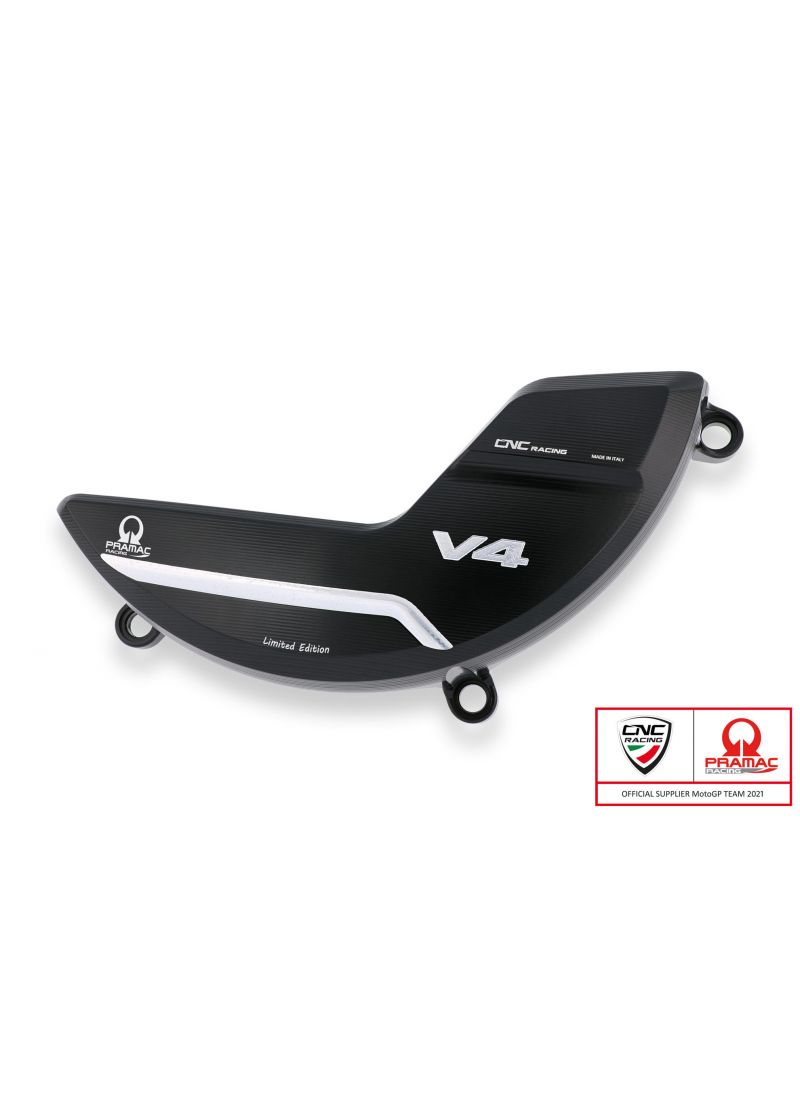 Clutch Cover Protector Ducati Panigale V4 CNC Racing - Pramac Limited Edition Ducati Panigale V4 S (2018-2020)