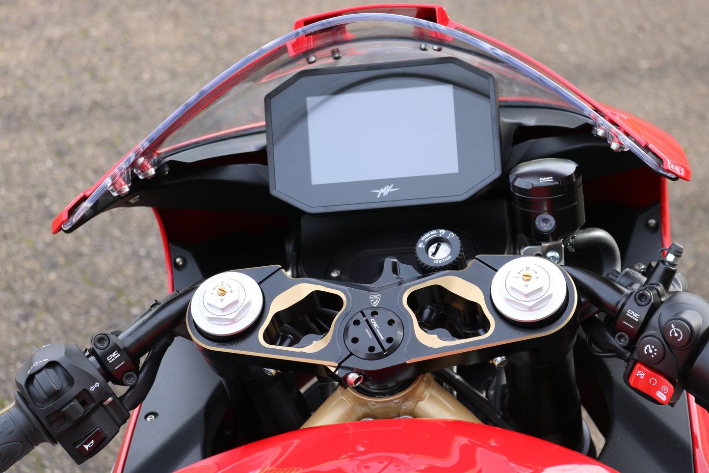Brembo steun zonder spiegel schroefdraad Ducati Multistrada V4 Pikes Peak (2025+)