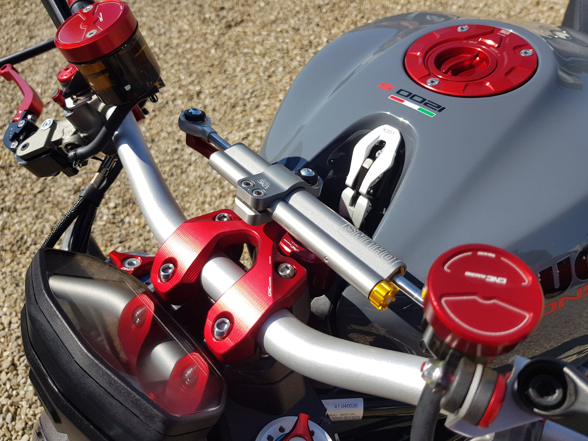 Top steering clamp for steering damper Monster 1200 S (2017-2021)