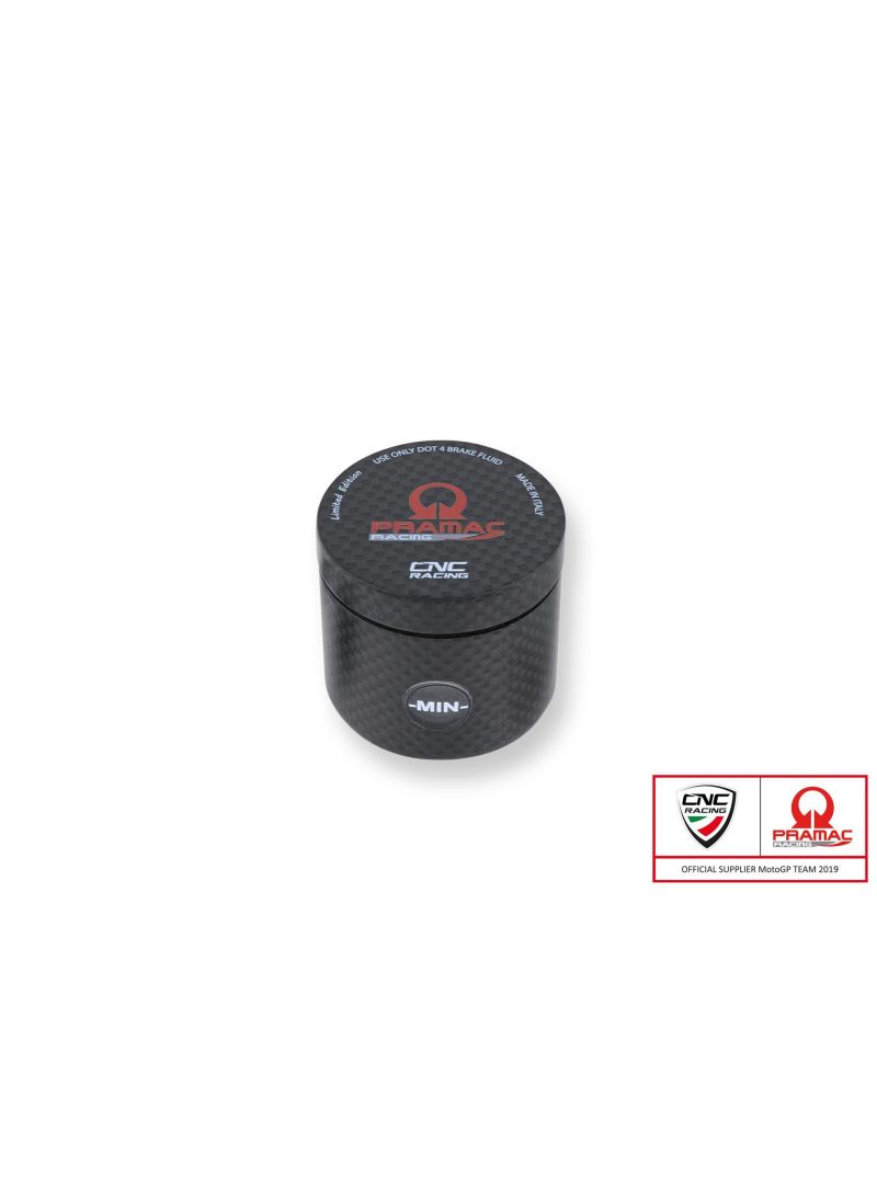 Carbon 25ml remvloeistof reservoir - Pramac Racing Limited Edition BMW F450GS (2026+)