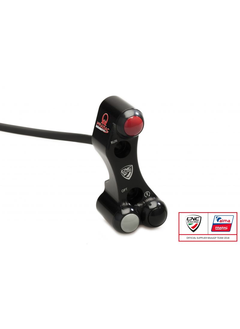 Right Handlebar Switch Pramac - OEM and RCS Brembo Brake Master Cylinder Ducati Monster 1200 R (2016-2019)