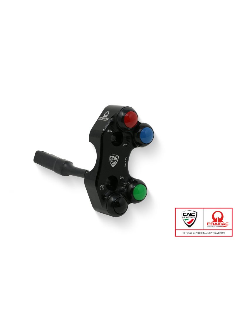 CNC Höger styret Switch Ducati Panigale V4R - OEM och RCS Brembo Brake Master Cylinder - Pramac Limited Edition Ducati Panigale V4 R (2019-2020)